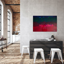 Load image into Gallery viewer, Abstract painting A Place To Heal in situ - interior design
