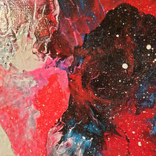Charger l&#39;image dans la galerie, Detail of the abstract painting Cosmos

